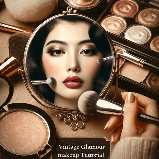 Tutorial Makeup Vintage Glamour untuk Pemula